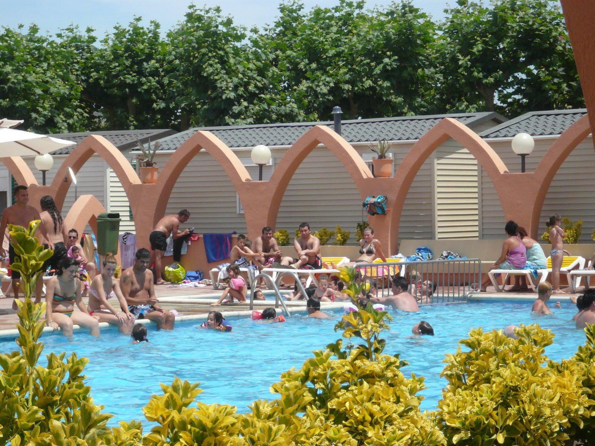 Camping El Camell Pineda de Mar Exteriér fotografie